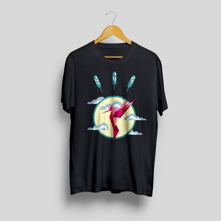 Hummingbird printed t-shirt_1