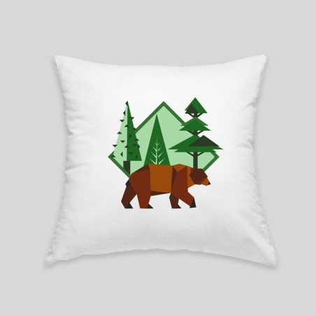 Brown bear cushion_12