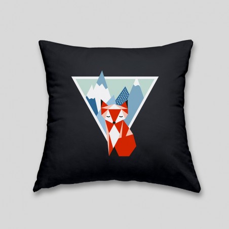 Mountain fox cushion_9